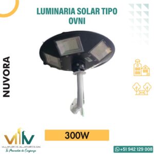 LUMINARIA SOLAR TIPO OVNI 300W