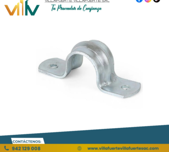 ABRAZADERA DE 2 OREJAS DE 3/4 (RIG)