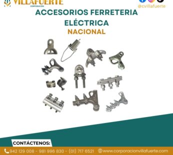 ACCESORIOS FERRETERIA ELÉCTRICA