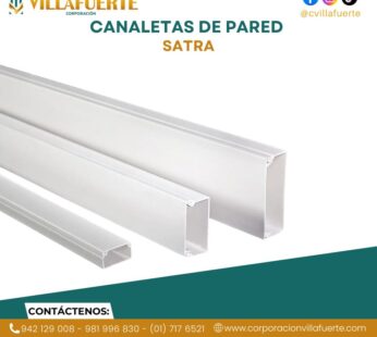 CANALETAS DE PARED SATRA