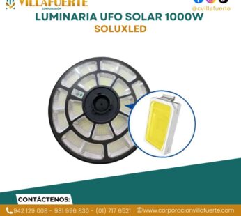 LUMINARIA UFO SOLAR 1000W SOLUXLED
