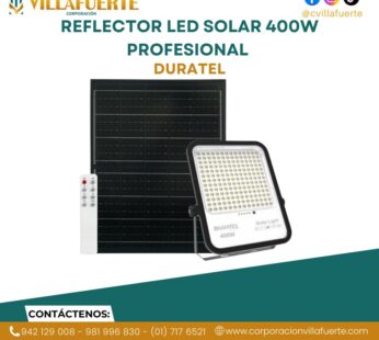 REFLECTOR LED SOLAR 400W PROFESIONAL DURATEL
