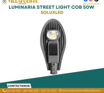 LUMINARIA STREET LIGHT COB 50W SOLUXLED