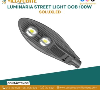LUMINARIA STREET LIGHT COB 100W SOLUXLED