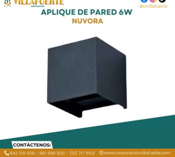 APLIQUE DE PARED 6W NUVORA