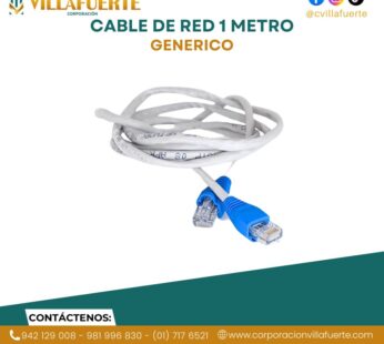 Cable Ethernet RJ45 15 Metros CAT 6E