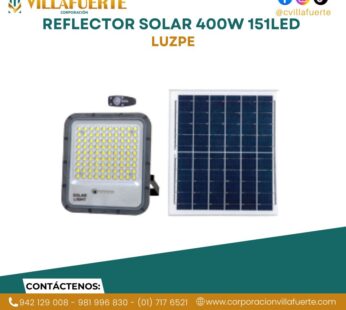 REFLECTOR SOLAR 400W 151LED LUZPE