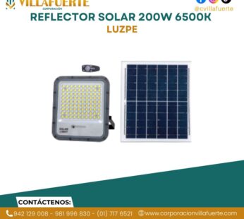 REFLECTOR SOLAR 200W 6500K LUZPE