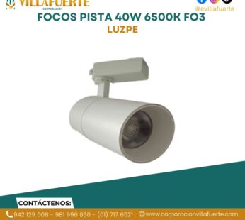 FOCOS PISTA 40W 6500K FO3 LUZPE