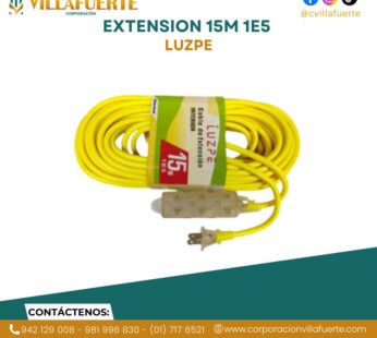 EXTENSION 15M 1E5 LUZPE