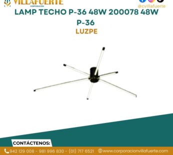 LAMP TECHO P-36  48W 200078 48W P-36 LUZPE