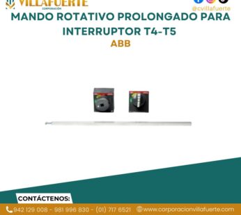 Mando rotativo prolongado para interruptor T4-T5 ABB