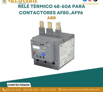 Relé térmico 48-60A para contactores AF80..AF96 ABB