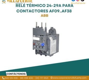 Relé térmico 24-29A para contactores AF09..AF38 ABB