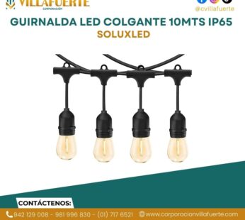 GUIRNALDA LED COLGANTE 10MTS IP65 SOLUXLED