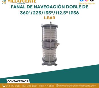 FANAL DE NAVEGACIÓN DOBLE DE 360°/225/135º/112.5º IP56