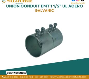 UNION CONDUIT EMT 1 1/2″ UL ACERO