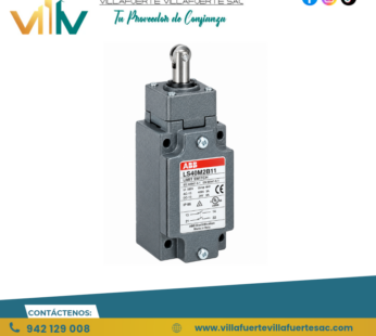 Interruptor de posición Embolo Rodillo 230V 1Na+1Nc ABB
