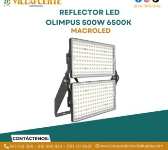REFLECTOR LED OLIMPUS 500W 6500K MACROLED