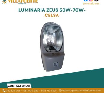 LUMINARIA ZEUS 50W-70W-CELSA