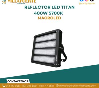 REFLECTOR LED TITAN 400W 5700K MACROLED