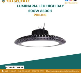 LUMINARIA LED HIGH BAY 200W PHILIPS