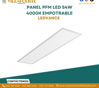 PANEL PFM LED 54W 100-277V 4000K IP20 EMPOTRABLE LEDVANCE