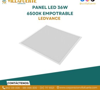 PANEL LED 36W 100-277V 6500K IP20 EMPOTRABLE LEDVANCE