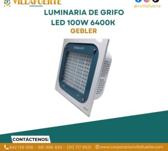 LUMINARIA DE GRIFO LED 100W 6400K 85-265V 110lm w FP.0.90 IP65 (LED911-100W) GEBLER