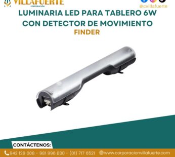 LUMINARIA LED PARA TABLERO 6W CON DETECTOR DE MOVIMIENTO FINDER