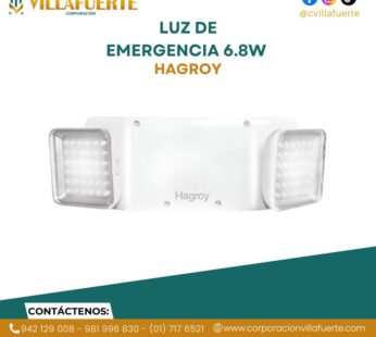 LUZ DE EMERGENCIA 6.8W 72 LEDS HAGROY