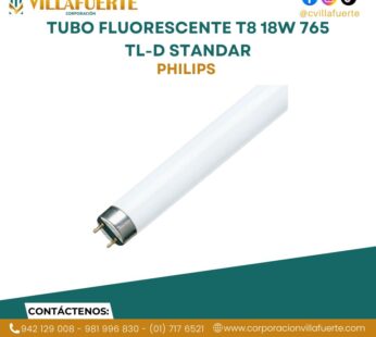 TUBO FLUORESCENTE T8 18W 765 TL-D STANDAR PHILIPS