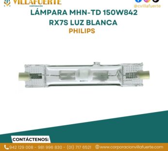 LÁMPARA MHN-TD 150W842 RX7S LUZ BLANCA PHILIPS