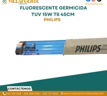 FLUORESCENTE GERMICIDA TUV 15W T8 45CM PHILIPS