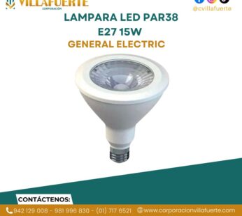 LAMPARA LED PAR38 E27 15W LUZ FRIA GENERAL ELECTRIC