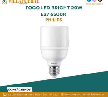 FOCO LED BRIGHT 20W E27 6500K HV 1PF-12 AR PHILIPS