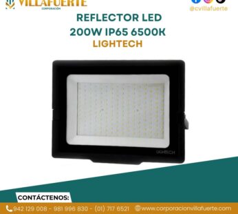 REFLECTOR LED 200W IP65 6500K LUZ FRIA LIGHTECH