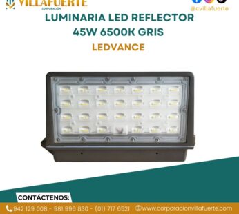 LUMINARIA LED REFLECTOR 45W 6500K GRIS LEDVANCE