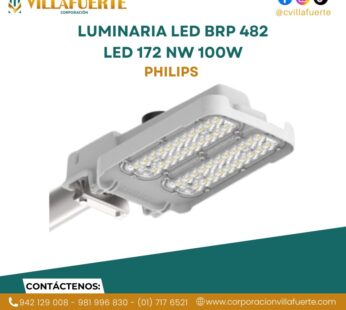 LUMINARIA LED BRP 482 LED 172 NW 100W DML PSR P7 PHILIPS