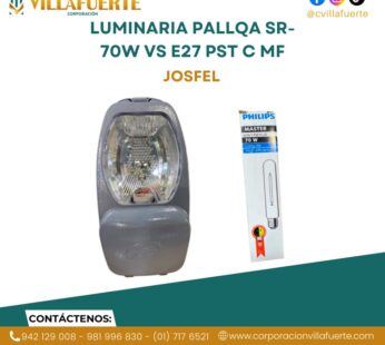 LUMINARIA PALLQA SR- 70W VS E27 PST C MF JOSFEL