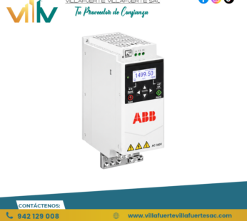 Variador de velocidad trifásico 200-240V 2HP 7.8A IP20 R1 ABB