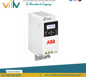 Variador de velocidad trifásico 200-240V 3HP 9.8A IP20 R1 ABB